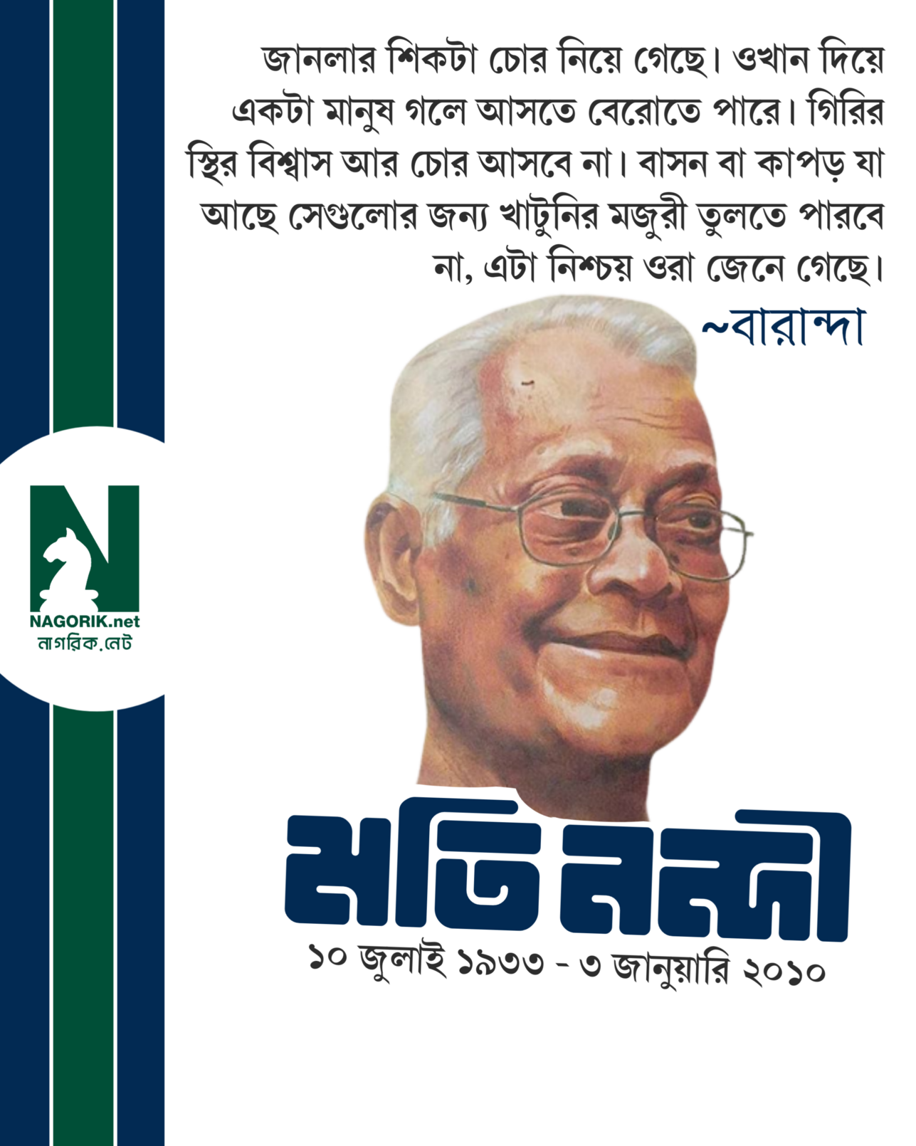 জন্মদিনে শ্রদ্ধা [#MotiNandi](https://masto.ai/tags/MotiNandi)  