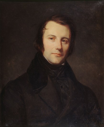 Portrait d'Edgar Quinet par Sébastien Cornu, Paris, musée Carnavalet, vers 1835.