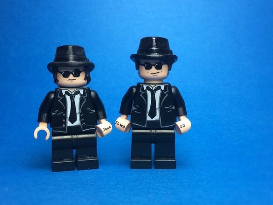Custom Lego Blues Brothers (header car chase)