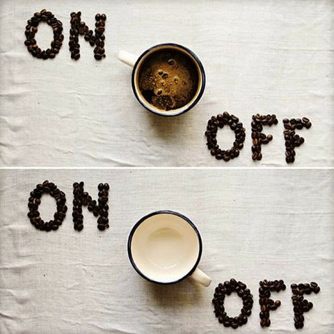 coffee - on / off