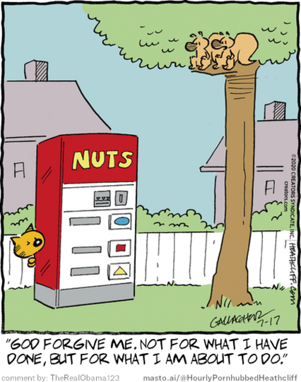 Original Heathcliff comic from July 17, 2020
New caption: 