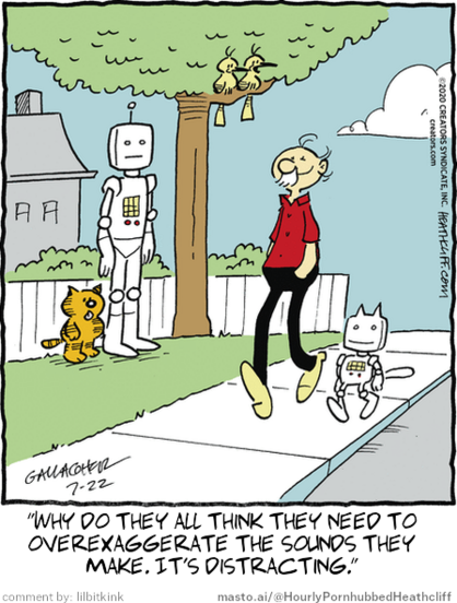 Original Heathcliff comic from July 22, 2020
New caption: 