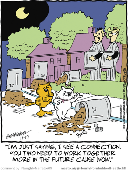 Original Heathcliff comic from November 17, 2020
New caption: 