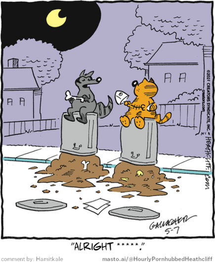 Original Heathcliff comic from May 7, 2021
New caption: 