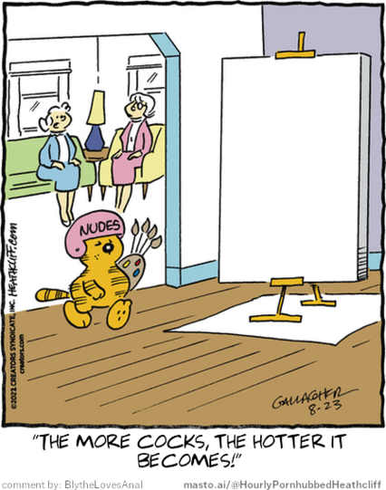Original Heathcliff comic from August 23, 2022
New caption: 