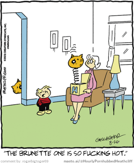 Original Heathcliff comic from August 26, 2022
New caption: 