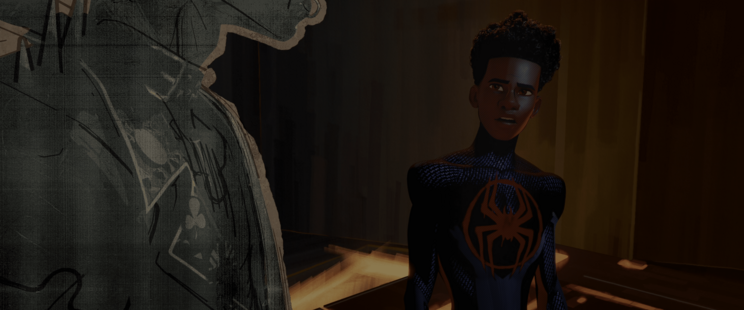 Spider-Man: Across the Spider-Verse screen grab from 01:18:15