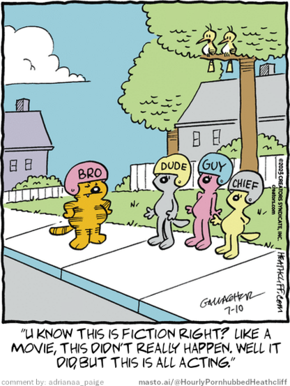 Original Heathcliff comic from July 10, 2023
New caption: 