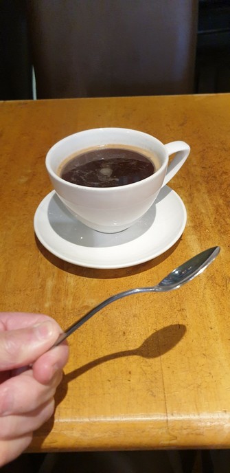 Coffee shop was visited by Uri Geller in the night ??