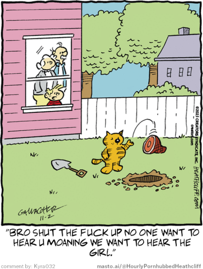 Original Heathcliff comic from November 2, 2023
New caption: 