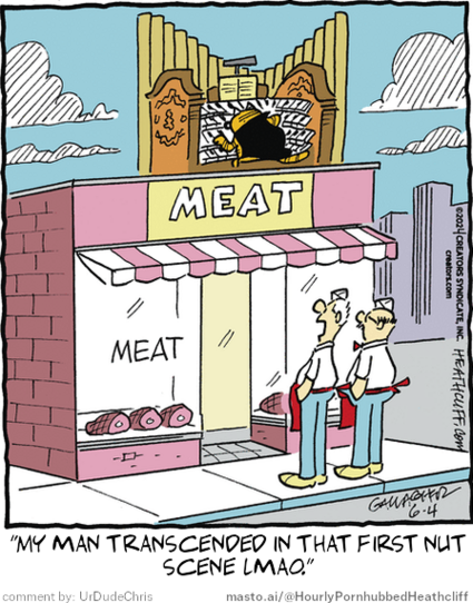 Original Heathcliff comic from June 4, 2024
New caption: 