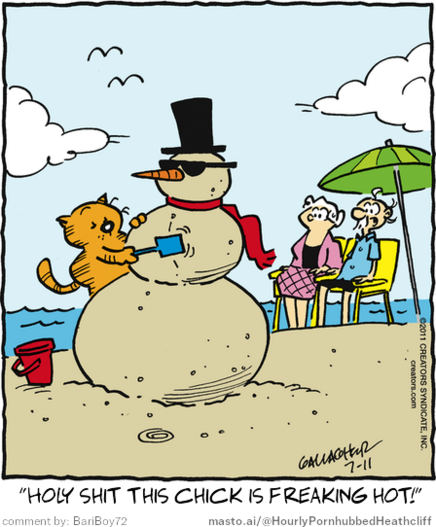 Original Heathcliff comic from July 11, 2011
New caption: 