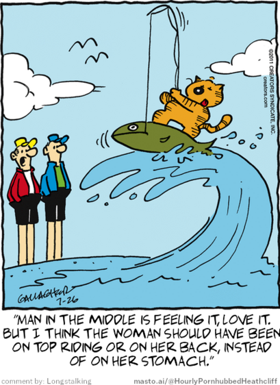 Original Heathcliff comic from July 26, 2011
New caption: 
