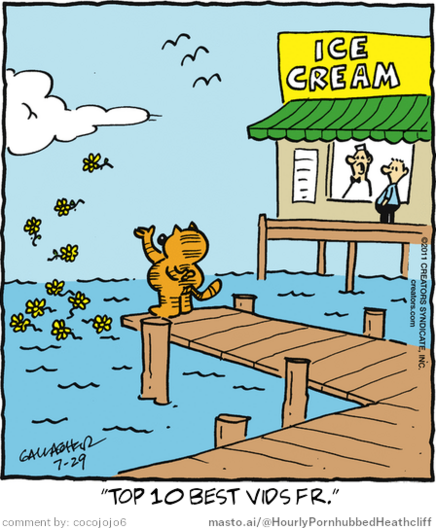 Original Heathcliff comic from July 29, 2011
New caption: 
