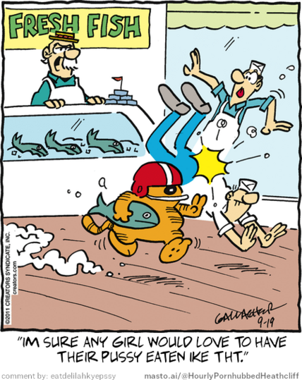 Original Heathcliff comic from September 19, 2011
New caption: 