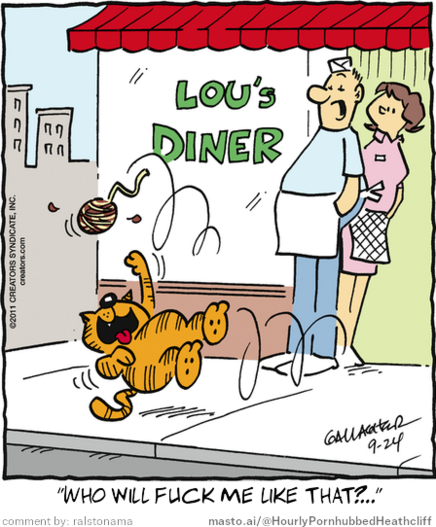 Original Heathcliff comic from September 24, 2011
New caption: 