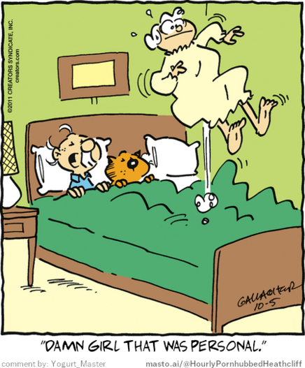 Original Heathcliff comic from October 5, 2011
New caption: 