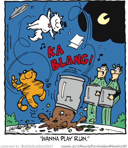 Original Heathcliff comic from December 1, 2011
New caption: 
