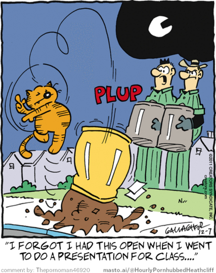 Original Heathcliff comic from December 7, 2011
New caption: 