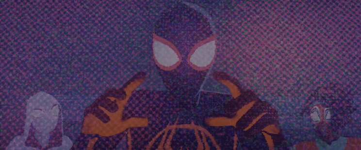 Spider-Man: Across the Spider-Verse screen grab from 01:09:17