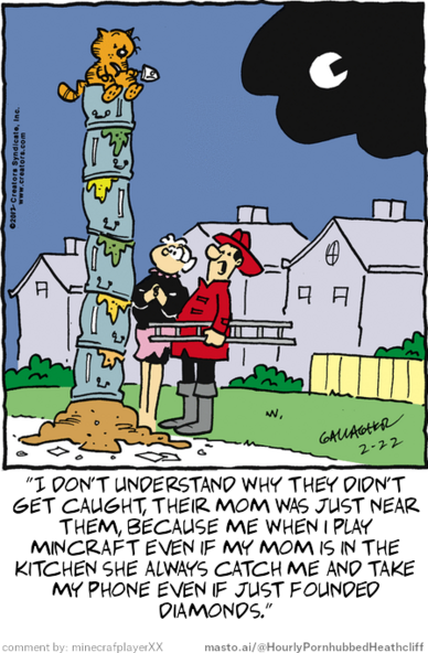 Original Heathcliff comic from February 22, 2012
New caption: 