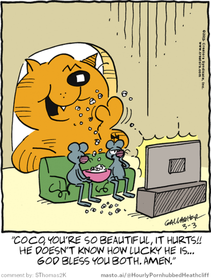 Original Heathcliff comic from March 3, 2012
New caption: 