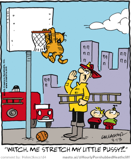 Original Heathcliff comic from March 13, 2012
New caption: 