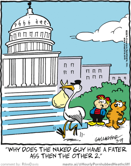 Original Heathcliff comic from March 19, 2012
New caption: 