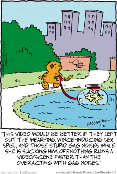 Original Heathcliff comic from April 6, 2012
New caption: 
