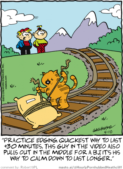 Original Heathcliff comic from April 10, 2012
New caption: 