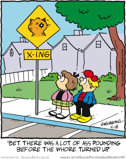 Original Heathcliff comic from April 18, 2012
New caption: 
