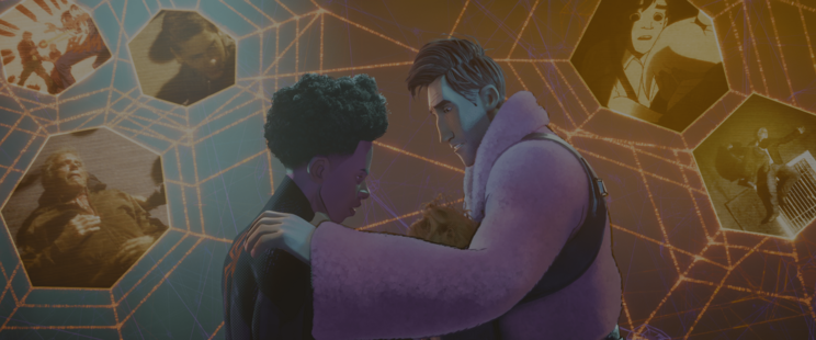 Spider-Man: Across the Spider-Verse screen grab from 01:32:36