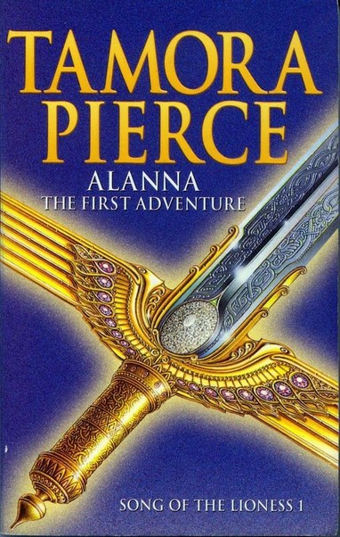 The front cover of Tamora Pierce's 
