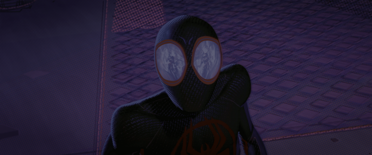 Spider-Man: Across the Spider-Verse screen grab from 01:12:48
