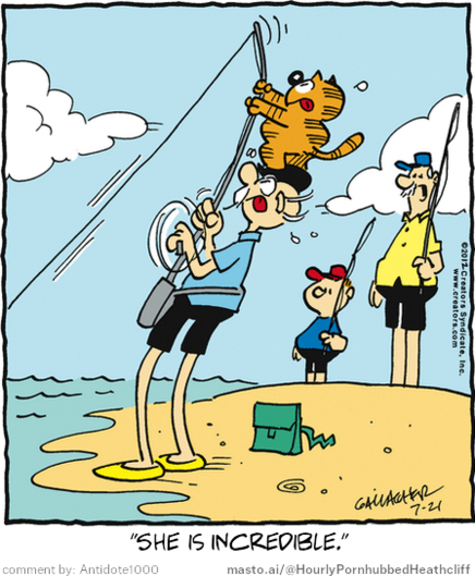 Original Heathcliff comic from July 21, 2012
New caption: 