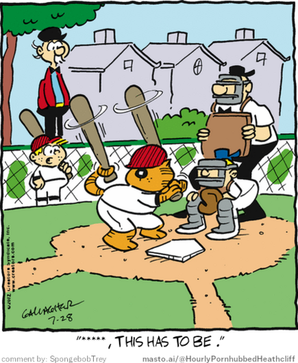 Original Heathcliff comic from July 28, 2012
New caption: 