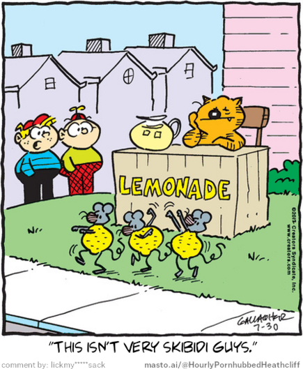 Original Heathcliff comic from July 30, 2012
New caption: 