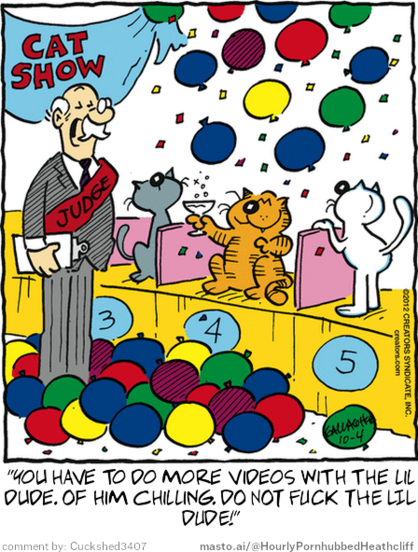 Original Heathcliff comic from October 4, 2012
New caption: 