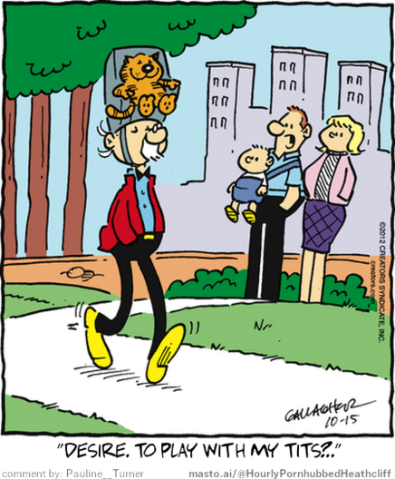 Original Heathcliff comic from October 15, 2012
New caption: 