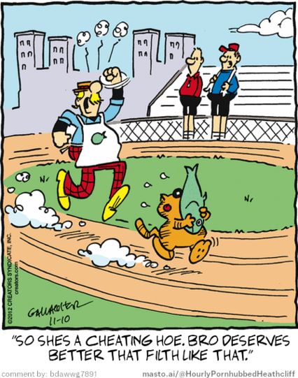 Original Heathcliff comic from November 10, 2012
New caption: 