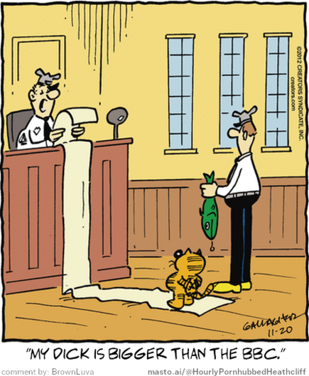 Original Heathcliff comic from November 20, 2012
New caption: 