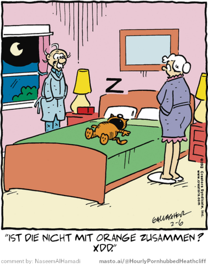 Original Heathcliff comic from February 6, 2013
New caption: 