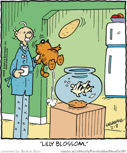 Original Heathcliff comic from February 8, 2013
New caption: 