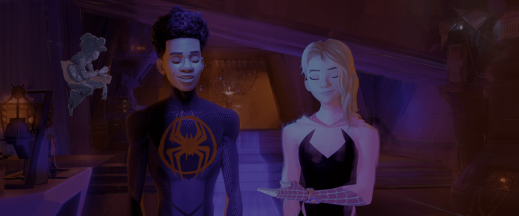 Spider-Man: Across the Spider-Verse screen grab from 01:24:10