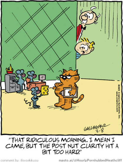 Original Heathcliff comic from March 8, 2013
New caption: 