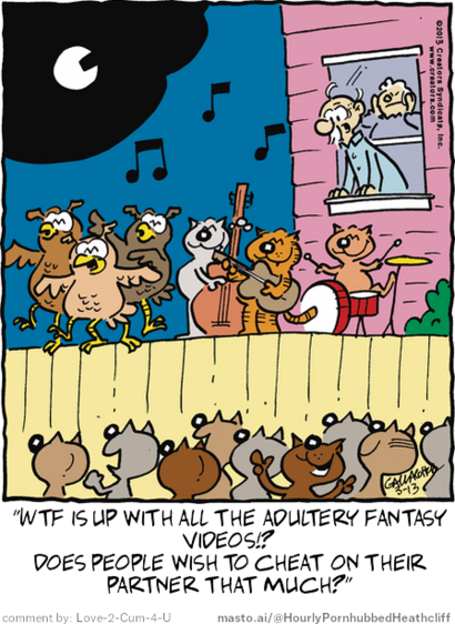 Original Heathcliff comic from March 13, 2013
New caption: 