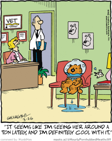 Original Heathcliff comic from March 26, 2013
New caption: 