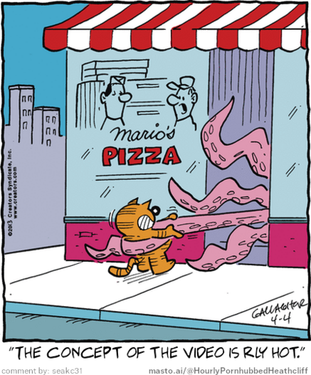 Original Heathcliff comic from April 4, 2013
New caption: 
