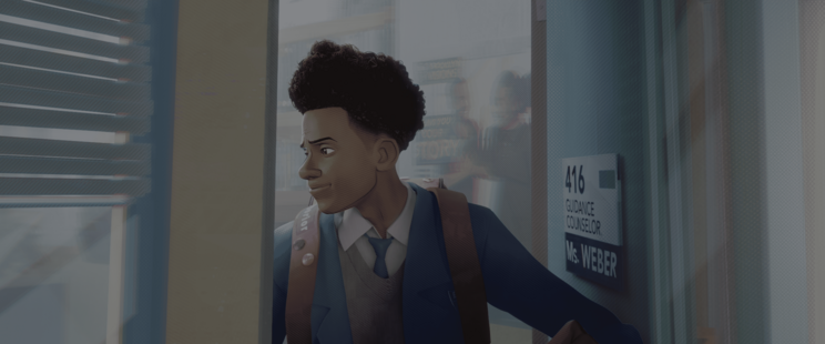 Spider-Man: Across the Spider-Verse screen grab from 00:30:27