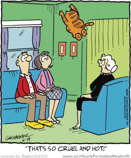 Original Heathcliff comic from April 19, 2013
New caption: 